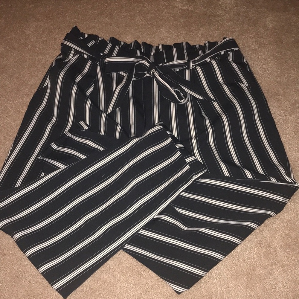 Stripped dress pants